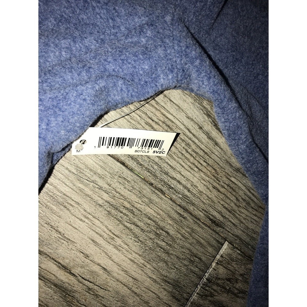 New Amazon Essentials Boys Full-Zip Fleece Jacket Youth Size Medium 8 Blue - Picture 3 of 6